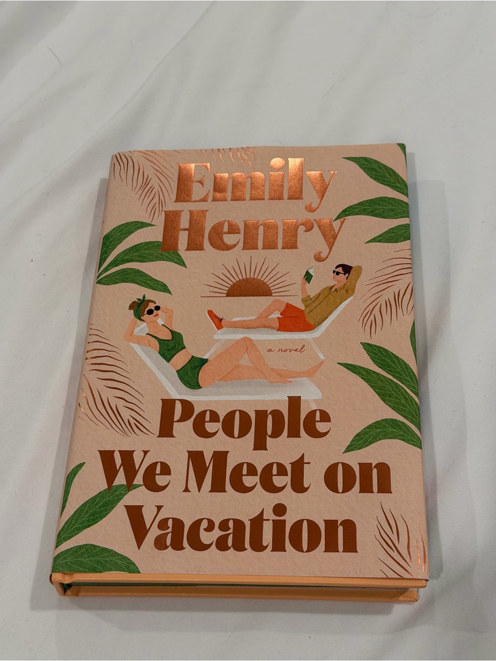 [LIKE 🆕] People We Meet On Vacation by Emily Henry (Hardcover, Deluxe Edition)